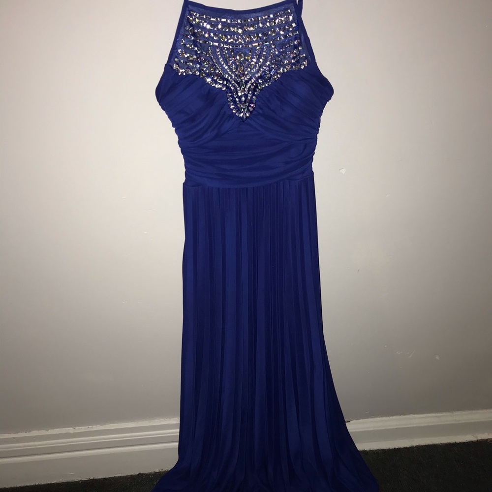 11/12- Royal Blue Prom Dress